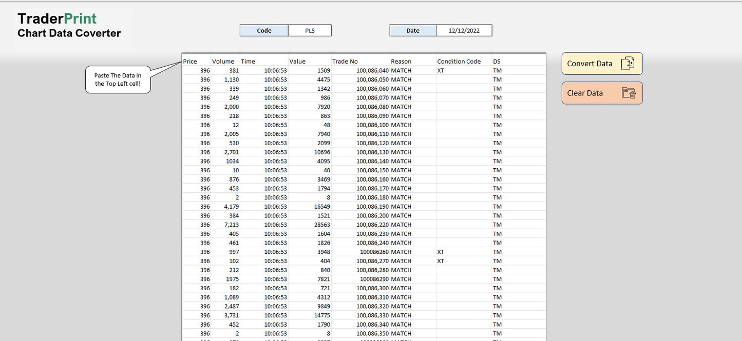 TraderPrint Pro : Single-User Licence